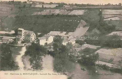 AK / Ansichtskarte MONTLUCON 03 Allier Lavault Ste Anne Le Moulin