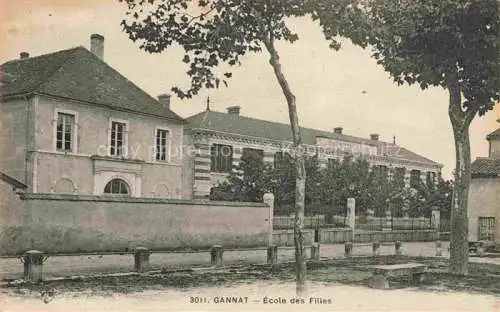 AK / Ansichtskarte Gannat Vichy 03 Allier Ecole des Filles
