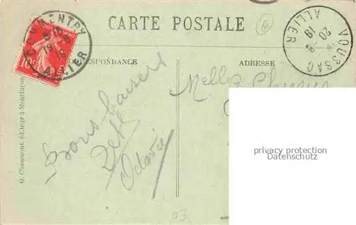 AK / Ansichtskarte Commentry Montlucon 03 Allier Rue de Neris