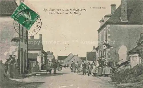 AK / Ansichtskarte Breuilly St-Pourcain-sur-Sioule 03 Allier Le Bourg