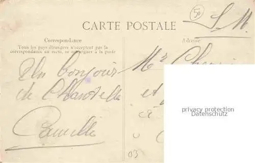 AK / Ansichtskarte Charroux d Allier Moulins 03 Allier Le groupe Scolaire