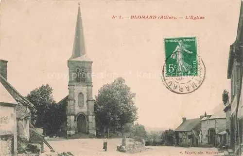 AK / Ansichtskarte Blomard Montlucon 03 Allier Eglise