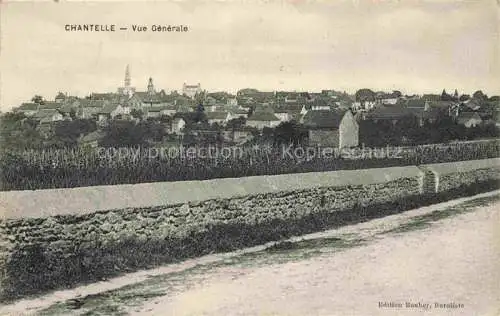 AK / Ansichtskarte Chantelle-le-Chateau Moulins 03 Allier Vue generale