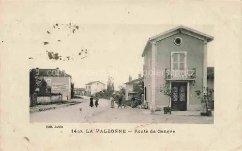 AK / Ansichtskarte La Valbonne Bourg-en-Bresse 01 Ain Route de Geneve