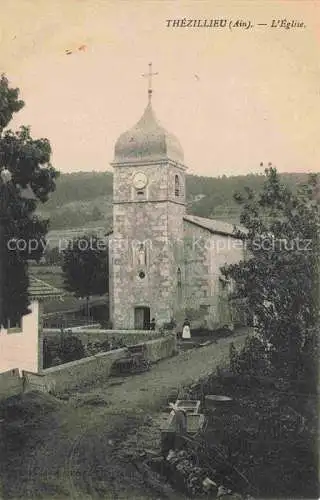 AK / Ansichtskarte Thezillieu Belley 01 Ain Eglise