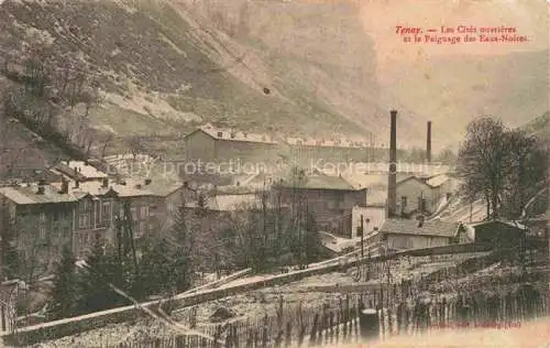 AK / Ansichtskarte Tenay Belley 01 Ain Les Cites ouvrieres et le Peignage des Eaux Noires