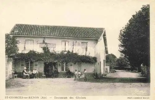 AK / Ansichtskarte St-Georges-sur-Renon Bourg-en-Bresse 01 Ain Restaurant des Glycines