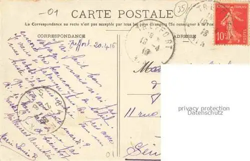 AK / Ansichtskarte Treffort-Cuisiat Bourg-en-Bresse 01 Ain Vue generale