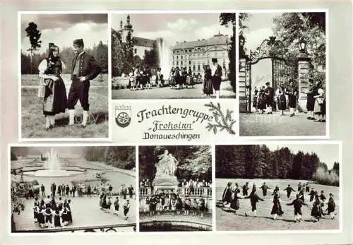 AK / Ansichtskarte Donaueschingen Trachtengruppe Frohsinn Details