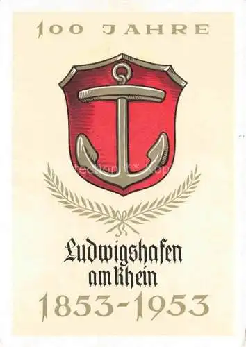 AK / Ansichtskarte LUDWIGSHAFEN  Rhein Stadtwappen