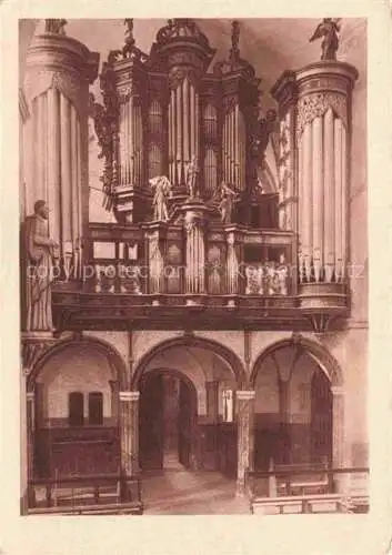 AK / Ansichtskarte Orgel Kirchenorgel Organ Orgue Salvarorianerkolleg Hermann Joseph Steinfeld 