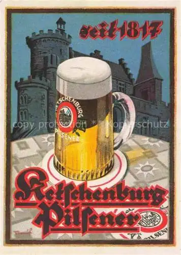 AK / Ansichtskarte Bier Beer Biere Retschenburg Pilsner 