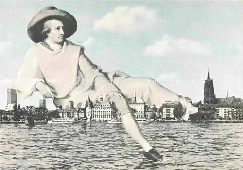 AK / Ansichtskarte GOETHE Johann Wolfgang von (1749-1832) Dichter Frankfurt am Main 