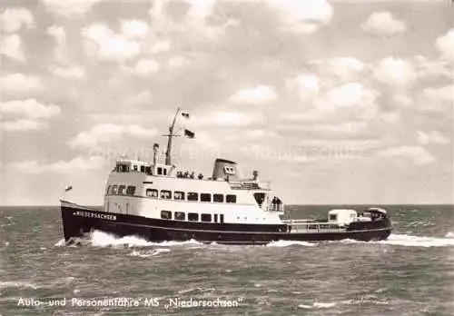 AK / Ansichtskarte Faehre Ferry Bac Traghetto-- MS Niedersachsen 
