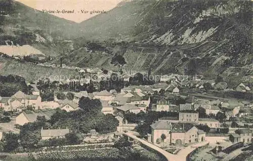 AK / Ansichtskarte Virieu-le-Grand Belley 01 Ain Vue generale