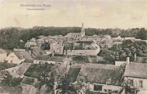 AK / Ansichtskarte Neufchatel-sur-Aisne LAON 02 Aisne Vue aerienne