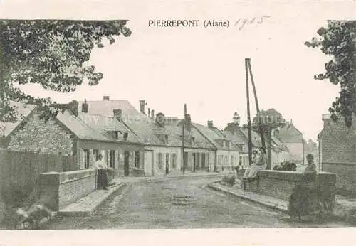 AK / Ansichtskarte Pierrepont LAON 02 Aisne Vue partielle