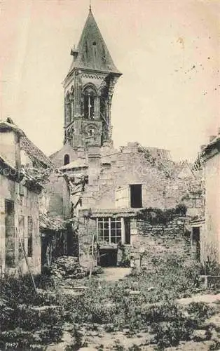AK / Ansichtskarte Vailly-sur-Aisne Soissons 02 Aisne Zerstoerung in WK1