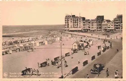 AK / Ansichtskarte Knocke Knocke-sur-Mer KNOCKE-HEIST Belgie Albert Plage