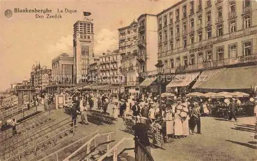 AK / Ansichtskarte Blankenberghe BLANKENBERGE Belgie La Digue