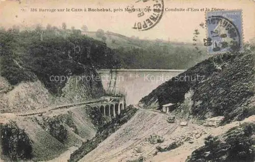AK / Ansichtskarte Rochebut Mazirat Montlucon 03 Allier Conduite d'Eau et la Digne