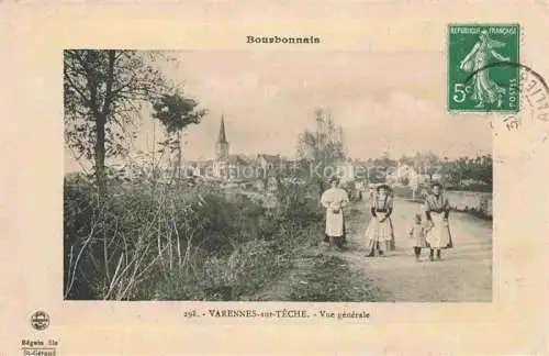 AK / Ansichtskarte Varennes-sur-Teche VICHY 03 Allier Vue generale