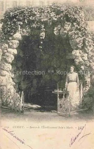 AK / Ansichtskarte Cusset Vichy 03 Allier Source de l'Etablissement Sainte Marie