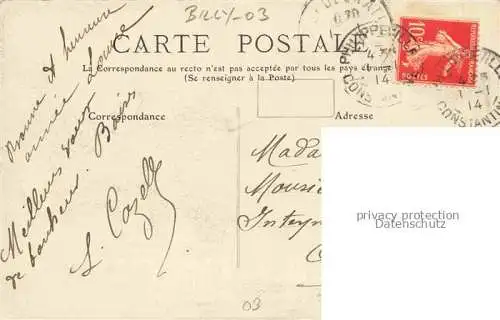 AK / Ansichtskarte Billy VICHY 03 Allier Ruines du Chateau de Billy