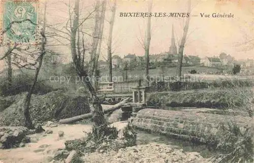 AK / Ansichtskarte Buxieres-les-Mines Moulins 03 Allier Vue generale
