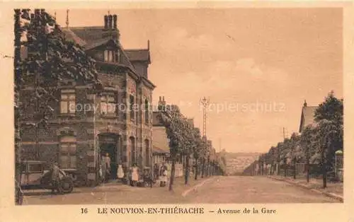 AK / Ansichtskarte Le Nouvion-en-Thierache Vervins 02 Aisne Avenue de la Gare