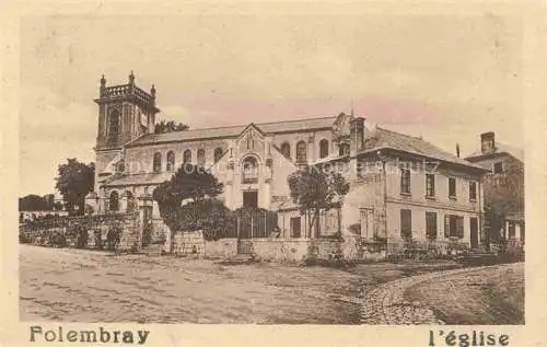 AK / Ansichtskarte Folembray LAON 02 Aisne Eglise