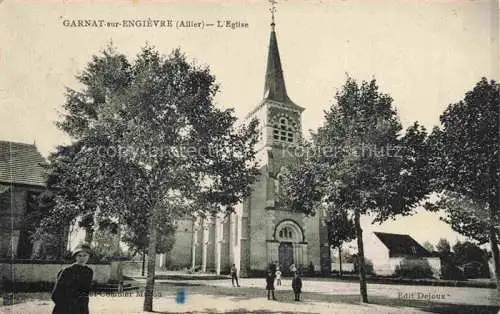 AK / Ansichtskarte Garnat-sur-Engievre Moulins 03 Allier Eglise