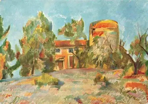 AK / Ansichtskarte CEZANNE Paul Kuenstlerkarte Der Taubenturm von Bellevue