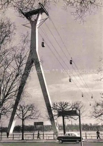 AK / Ansichtskarte Seilbahn Cable-Car Telepherique Koelner Rheinseilbahn