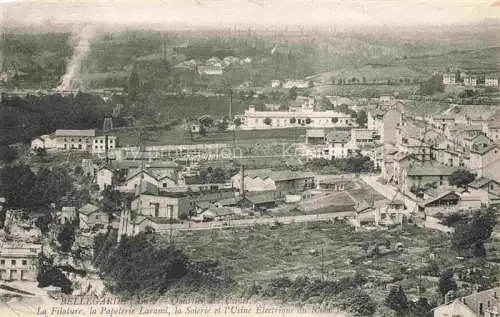 AK / Ansichtskarte Bellegarde d Albi 81 Tarn La Filature la Papeterie Larami la Soierie et l'Usine Electrique du Rhin