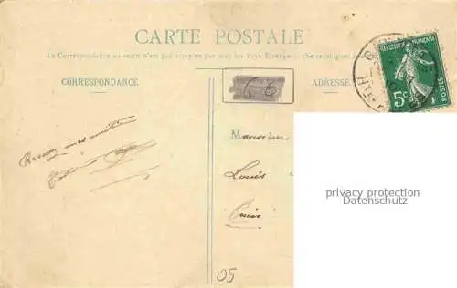 AK / Ansichtskarte Col de Vars 05 Hautes-Alpes 
Refuge du Col de Vars Route de St. Paul à Guillestre