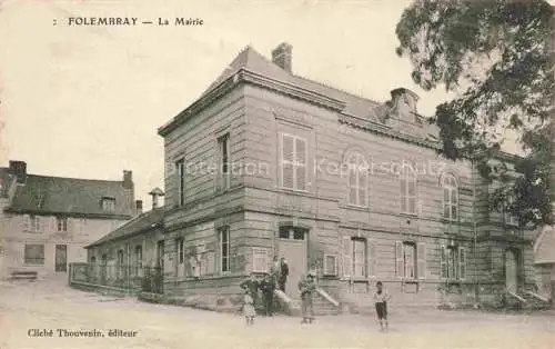 AK / Ansichtskarte Folembray LAON 02 Aisne La Mairie