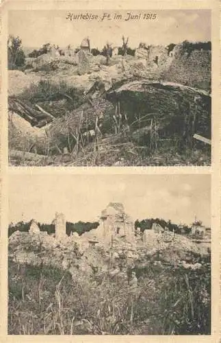 AK / Ansichtskarte Hurtebise Bouconville-Vauclair LAON 02 Aisne Maisons détruite Ruines Grande Guerre Truemmer 1. Weltkrieg