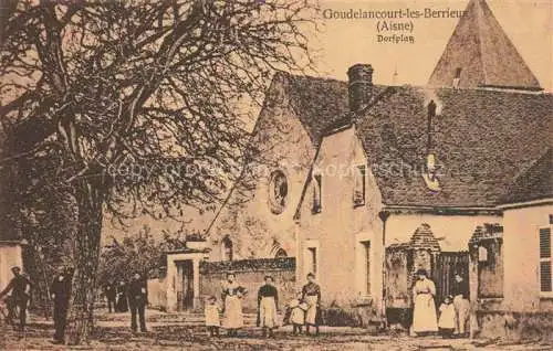 AK / Ansichtskarte Goudelancourt-les-Berrieux LAON 02 Dorfplatz Feldpost