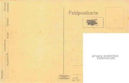 AK / Ansichtskarte Goudelancourt-les-Berrieux LAON 02 Dorfplatz Feldpost