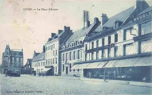AK / Ansichtskarte Guise Vervins 02 Aisne Place d'Armes