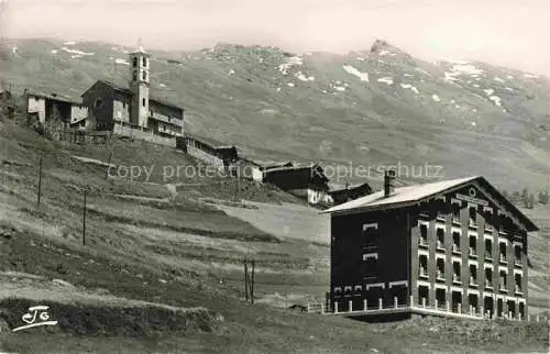 AK / Ansichtskarte Saint-Veran Briancon 05 Hautes-Alpes Hôtel de Beauregard La plus haute commune d'Europe