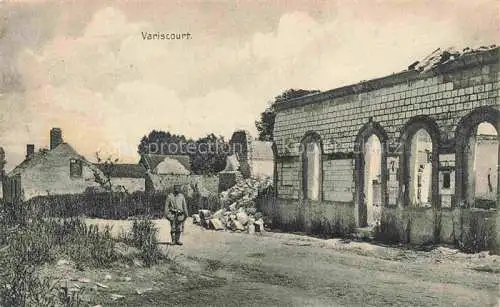 AK / Ansichtskarte Variscourt LAON 02 Aisne Ruines Grande Guerre Truemmer 1. Weltkrieg