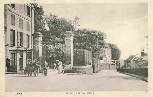 AK / Ansichtskarte LAON 02 Aisne Entrée de la Préfecture Pruefstempel