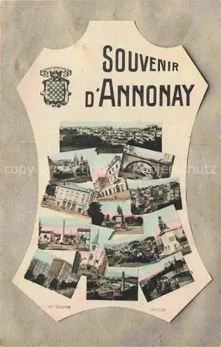 AK / Ansichtskarte Annonay Tournon 07 Ardeche Vues d'ensembles