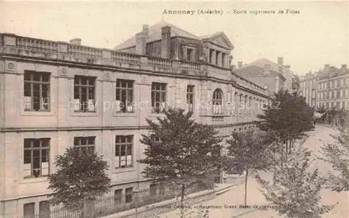 AK / Ansichtskarte Annonay Tournon 07 Ardeche Ecole supérieure de Filles
