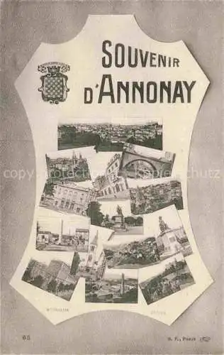 AK / Ansichtskarte Annonay Tournon 07 Ardeche Vues d'ensembles