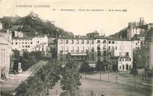 AK / Ansichtskarte Annonay Tournon 07 Ardeche Place des Cordeliers
