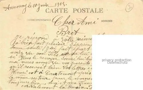 AK / Ansichtskarte Annonay Tournon 07 Ardeche Pyramide des Frères Montgoifier