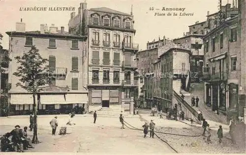 AK / Ansichtskarte Annonay Tournon 07 Ardeche Place de la Liberté